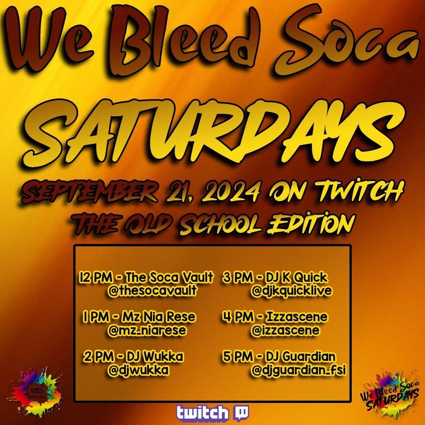WEBLEEDSOCASATURDAYSOLDSCHOOLEDRAIDHosted By @thesocavault3-4PMEST‼️ (Sep 21, 2024) episode artwork