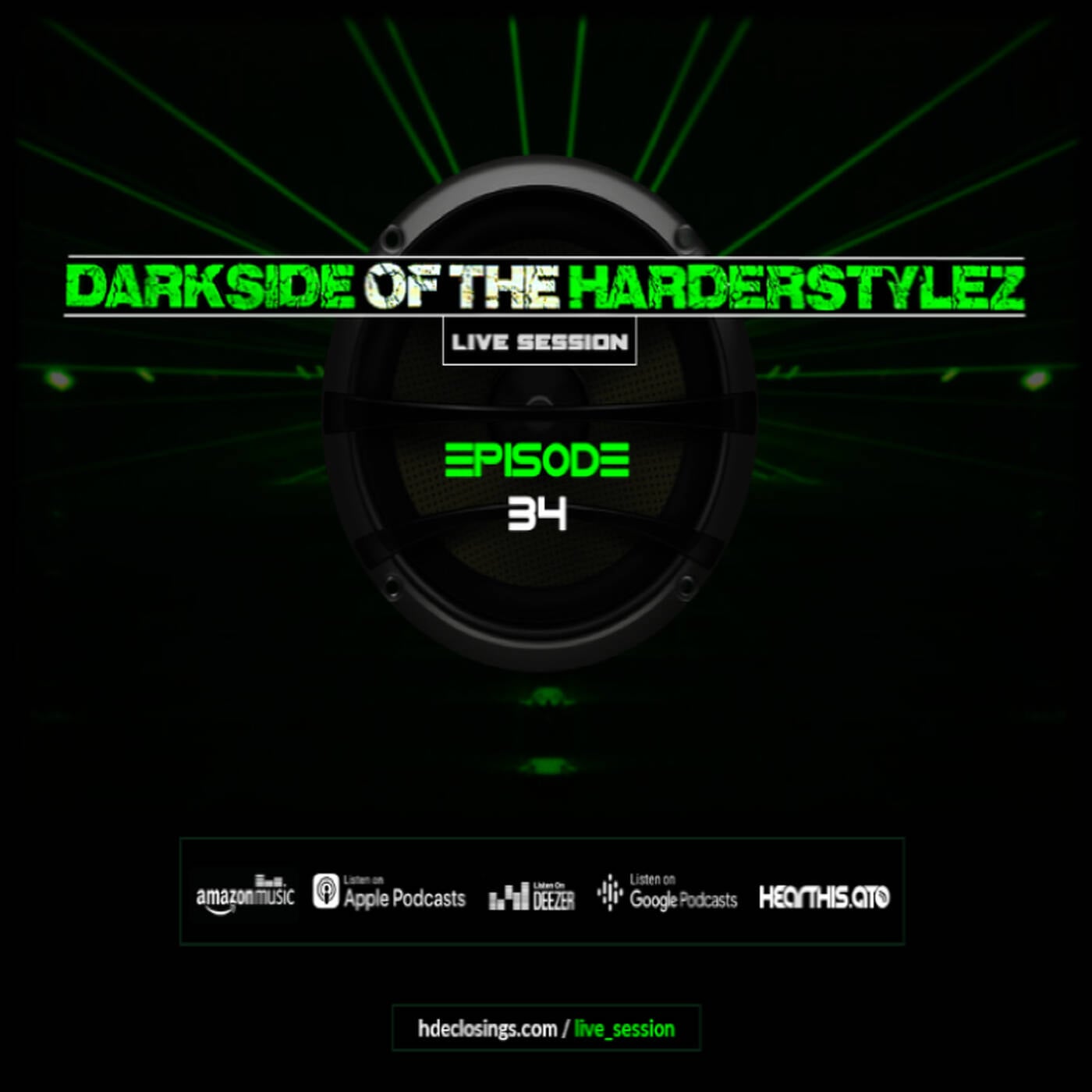 Darkside of the Harderstylez - Live Session\'s