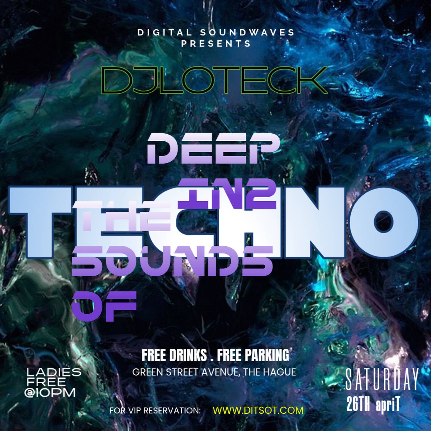 Deep into the sounds of Techno #19 April'26 — Techno Music  cover