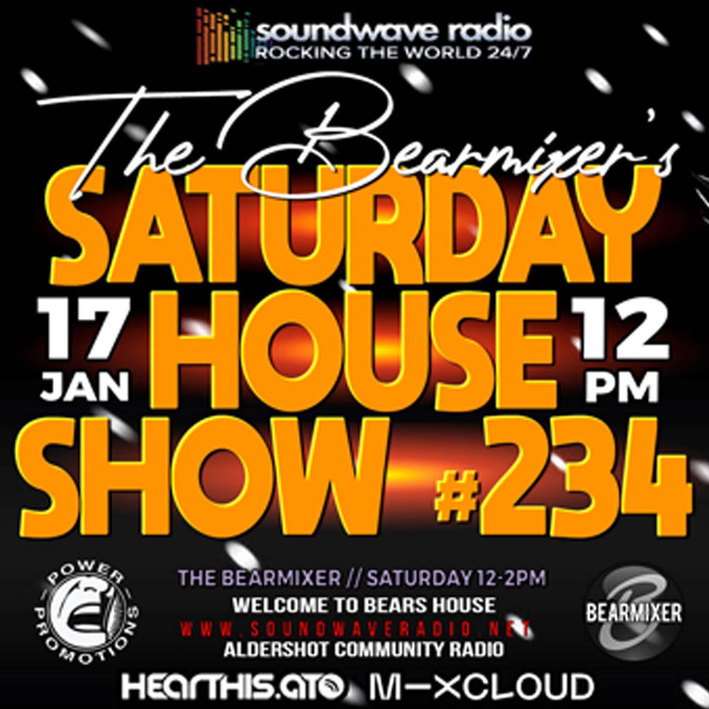 Soundwave Radio Saturday House Show #234 - 17th January 2026 episode artwork