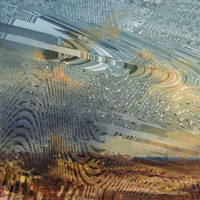 In the gloaming, amidst liquid shadows, the liminal shimmers by Lowdjo