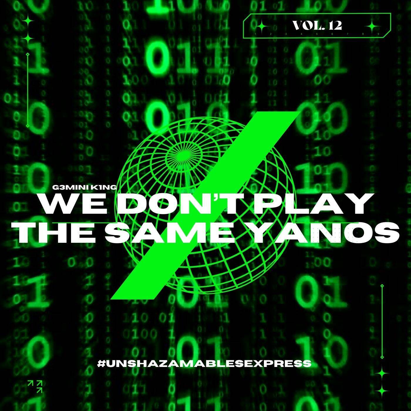We Don't Play The Same Yanos™ Vol. 12 (Mixed by G3MINI K1NG) [Strictly MFR Souls, MDU a.k.a TRP & Bongza - Numbers Don't Lie]