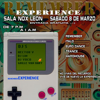 Remember Experience 3 Hector V@Live Sala Nox (08-03-2025) by HectorVDj