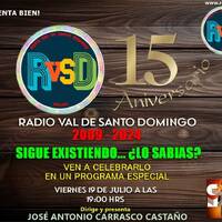 15 ANIVERSARIO DE RADIO VAL DE SANTO DOMINGO 19 julio 2024 by Carrasco Media