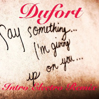 Electro Intro - Say Something (Dufort Remix) by Mauro Dufort
