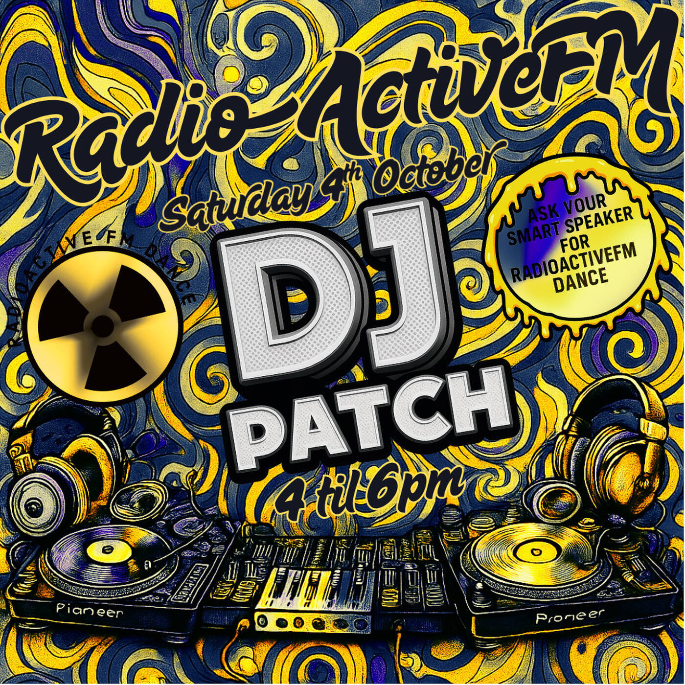 DjPatch - RadioActiveFM - 4th October 2025 episode artwork