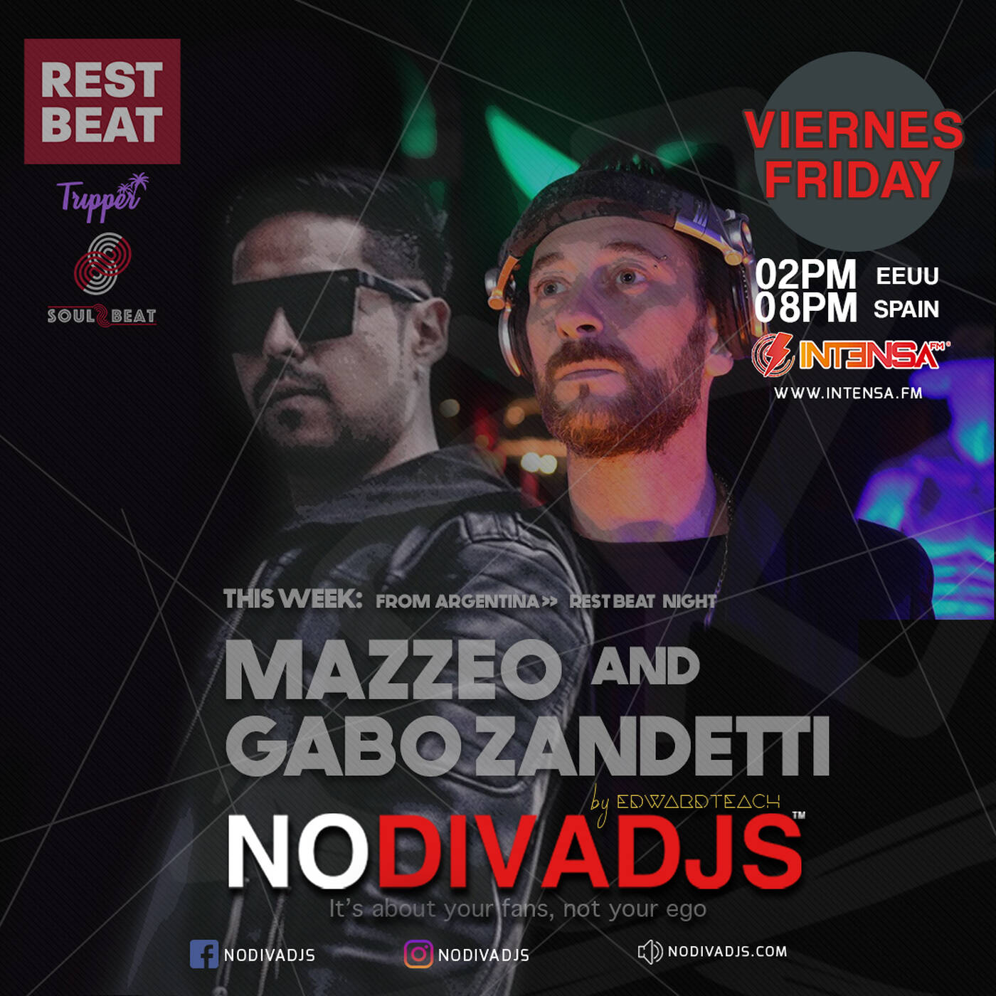 6 NODIVADJS by Edwardteach S4E6 - MAZZEO + GABO ZANDETTI episode artwork