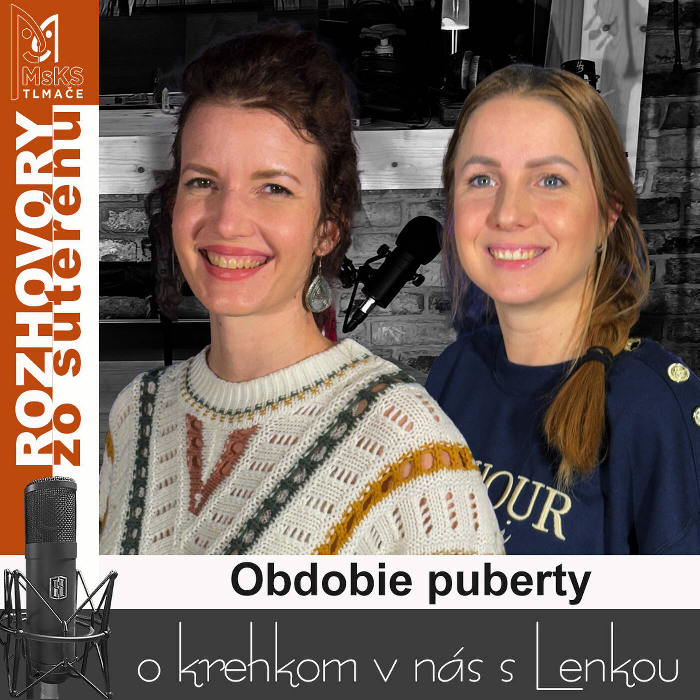 Rozhovory zo suterénu 30 - Obdobie puberty (Lucia Kúdelová, Lenka Valentíniová) episode artwork