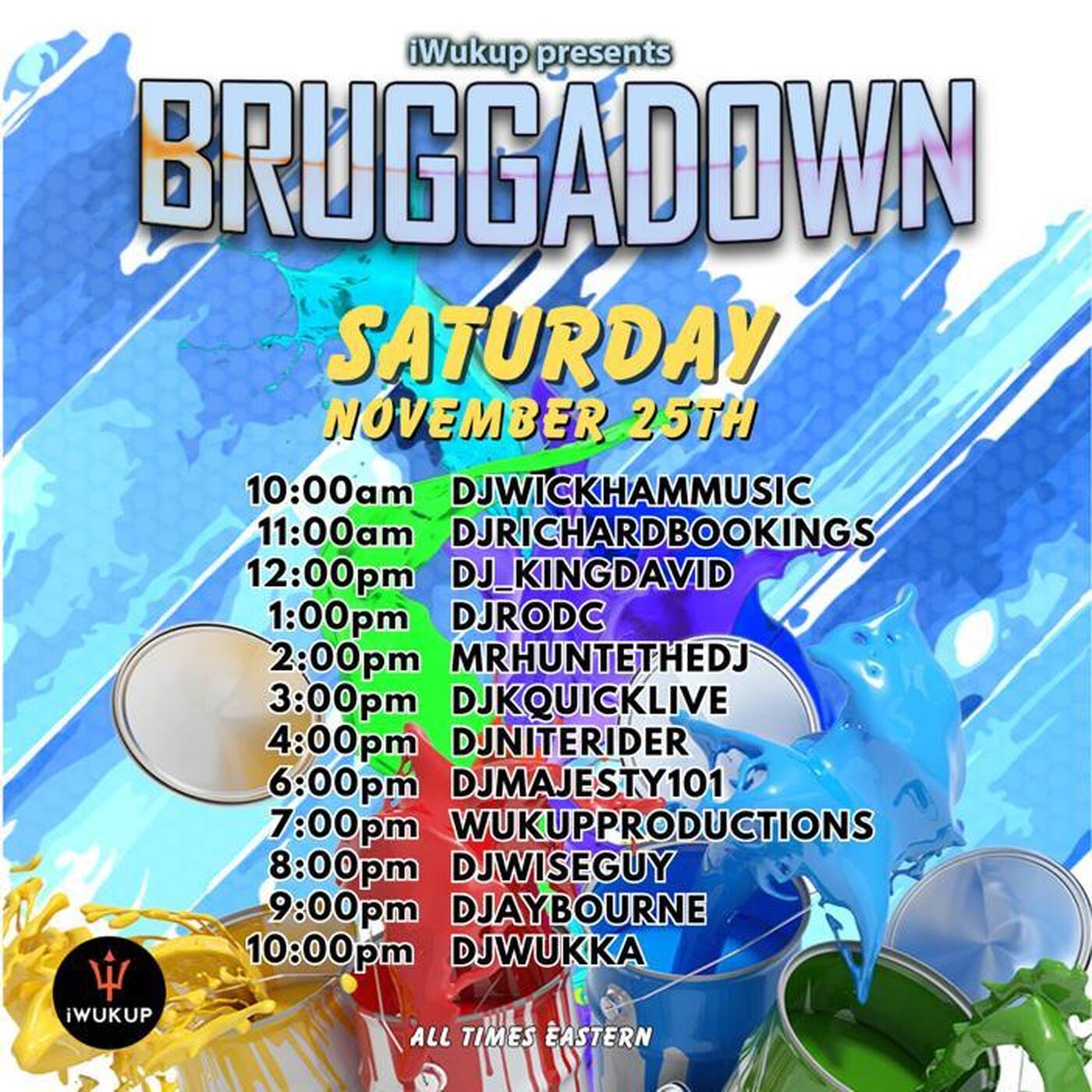 BRUGGADOWNRAIDTRAINHosted By @iwukupyyc 3-4PMEST‼️ | @djkquicklive IN THE MIX (Nov 25, 2023) episode artwork