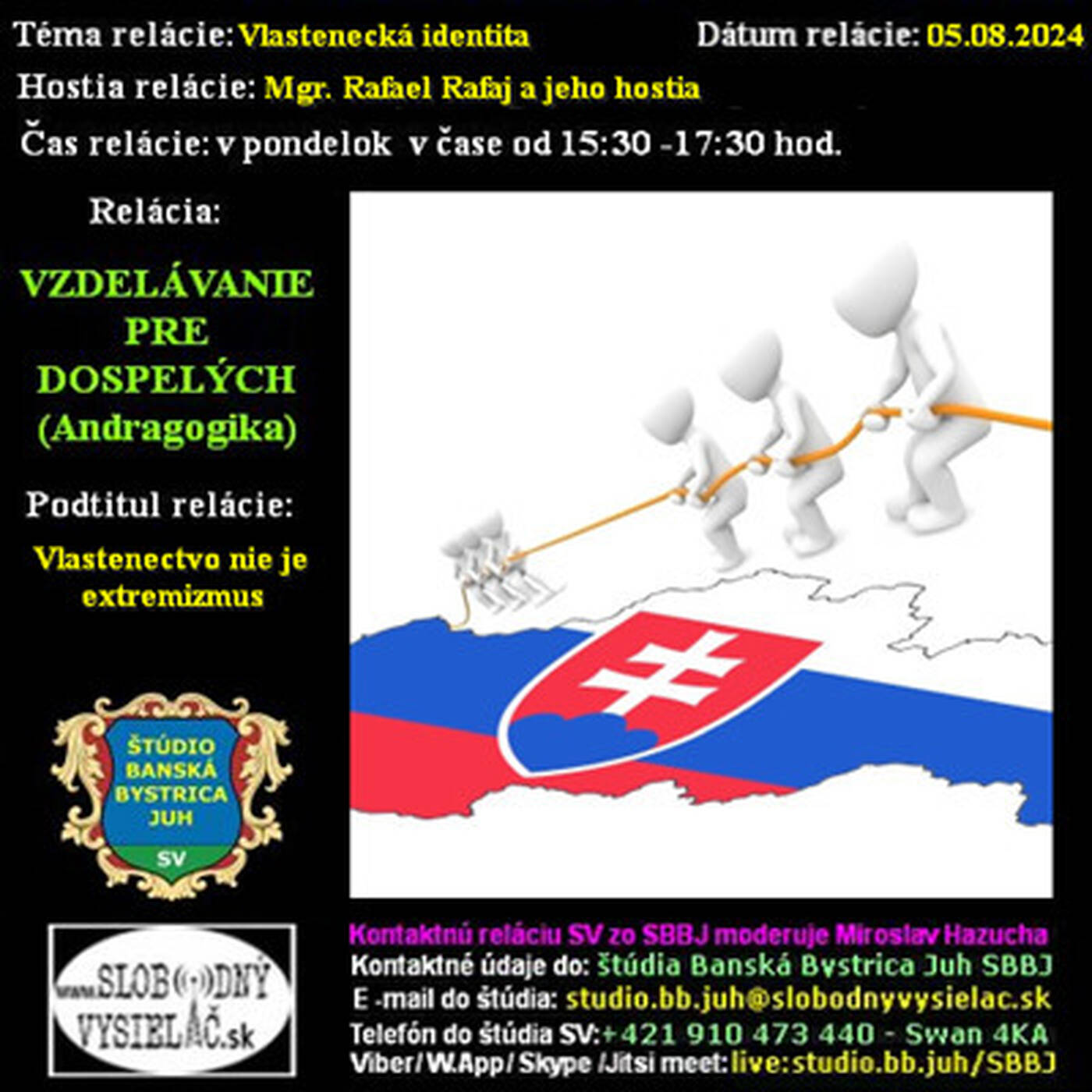 Vzdelávanie pre dospelých 413 - 2024-08-05 Vlastenectvo nie je extremizmus episode artwork