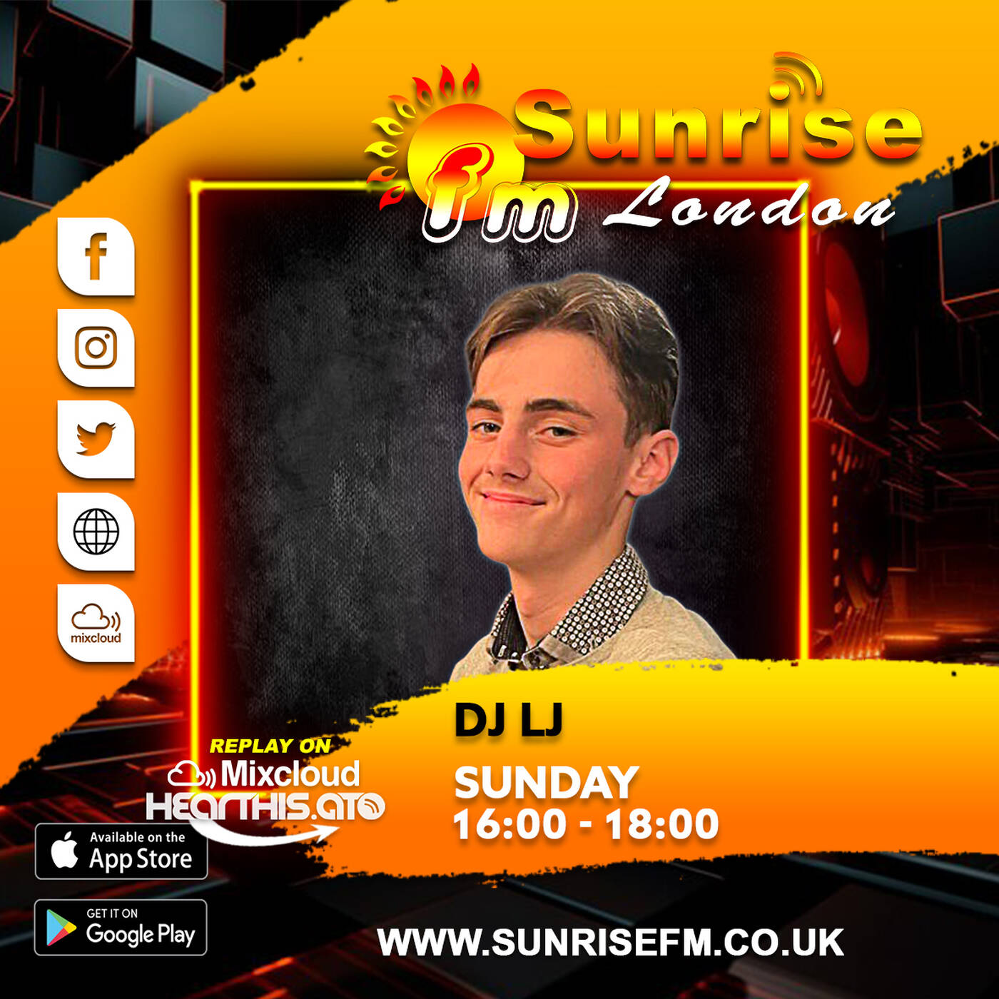DJ LJ - Sun 26th Oct 2025 episode artwork