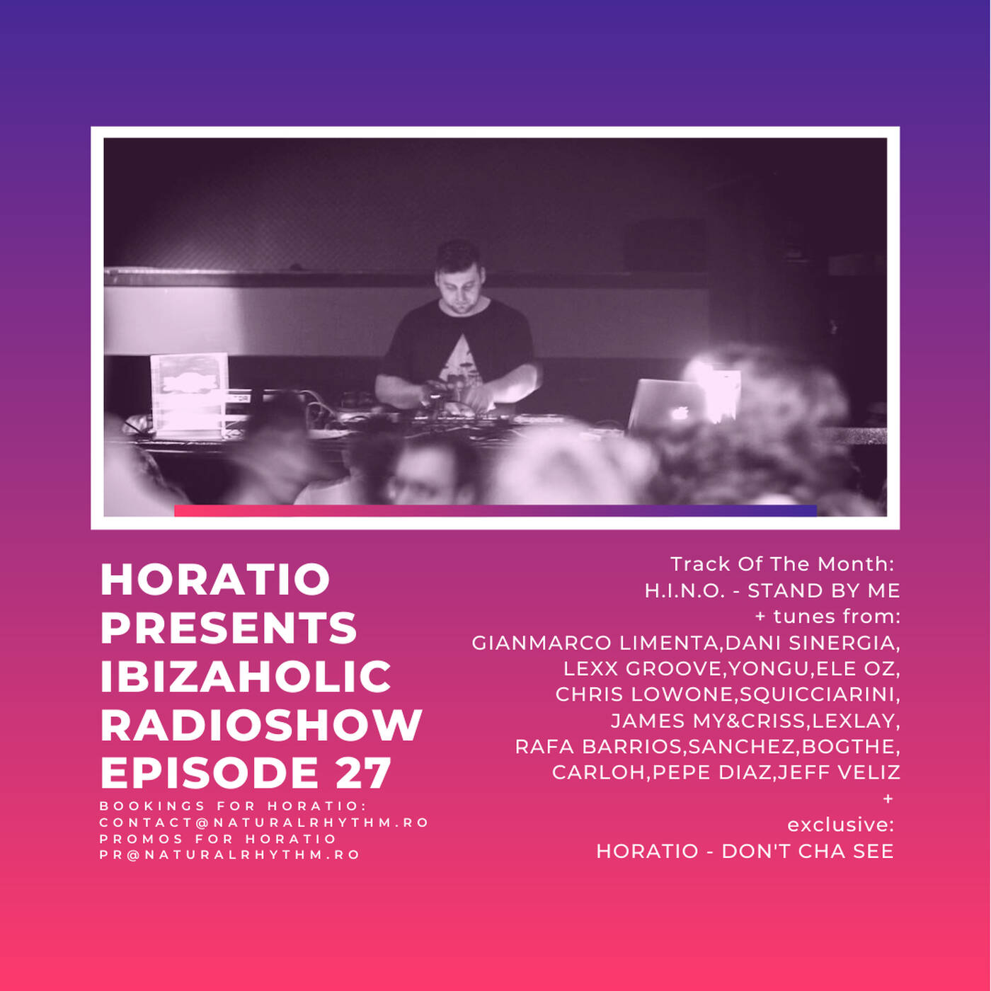 HORATIO PRESENTS IBIZAHOLIC RADIOSHOW EPISODE 27 episode artwork
