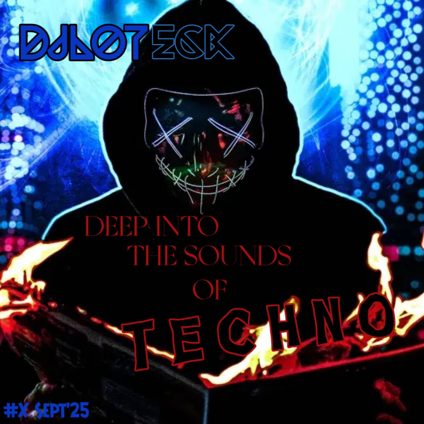 Deep into the sounds of Techno #XI Sept'25 episode artwork