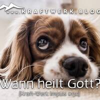 Wichtig ,wann heilt Gott? [#0719] @Kraftwerk_MaxFichtner by Frank Vornheder