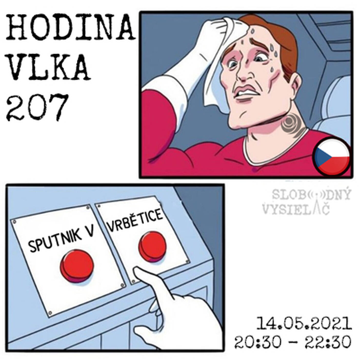 Hodina Vlka 207 - 2021-05-14 episode artwork