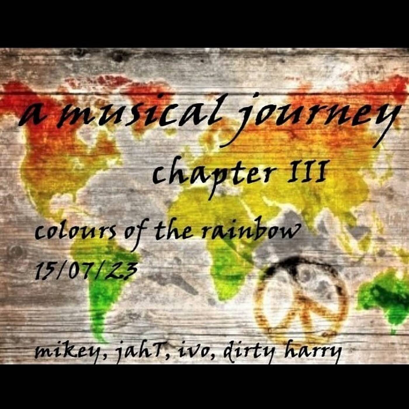 colours of the rainbow - musical journey #3 - 15.07.23 episode artwork