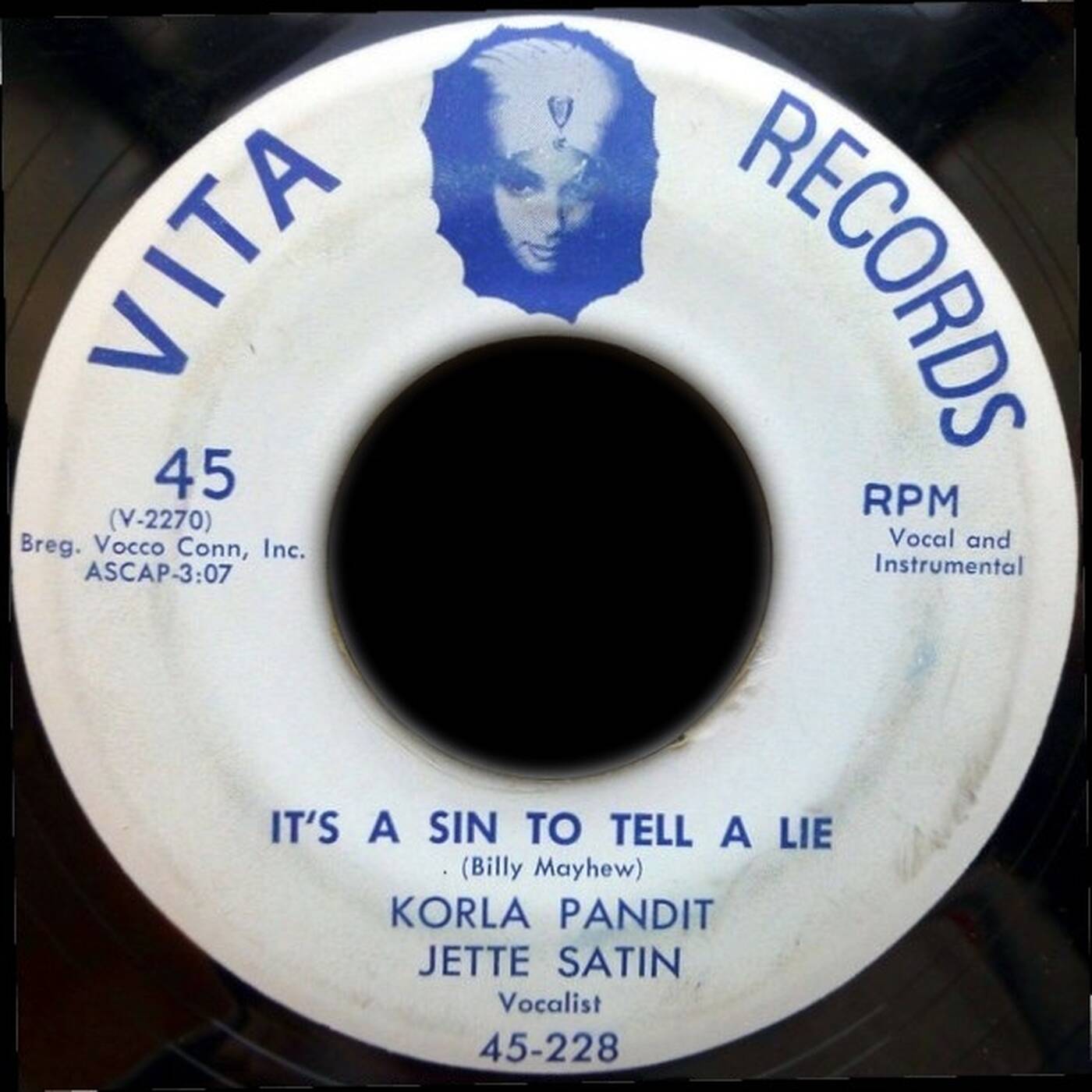 45 Korla Pandit - It's A Sin To Tell A Lie (From 1951) episode artwork