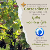 Gottes unfassbare Güte by tiddische.church