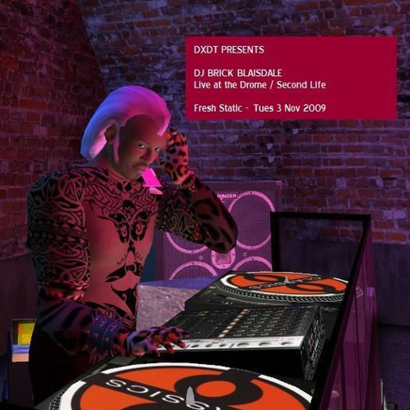 Brick Blaisdale - Fresh Static live at the Drome (SL) - Nov 3 2009 episode artwork