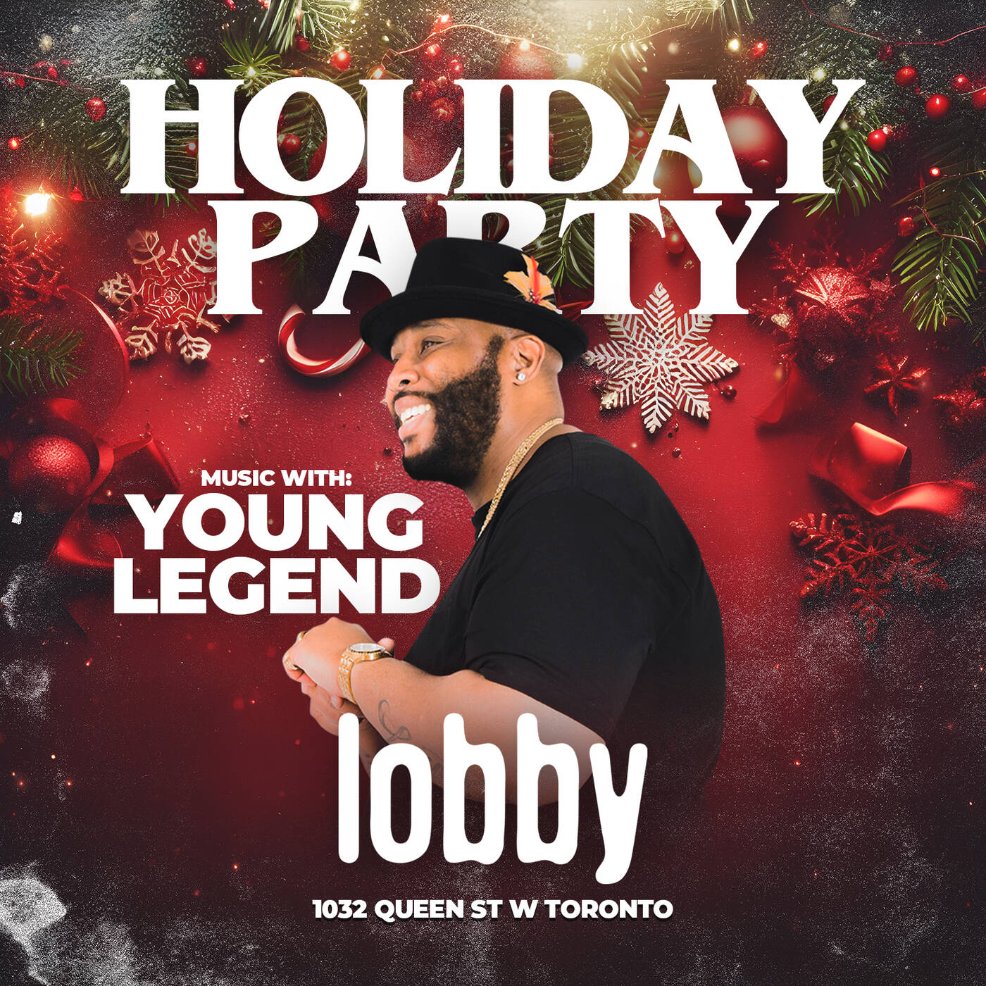 CORPORATE HOLIDAY PARTY @ LOBBY TORONTO — DJ YOUNG LEGEND  cover