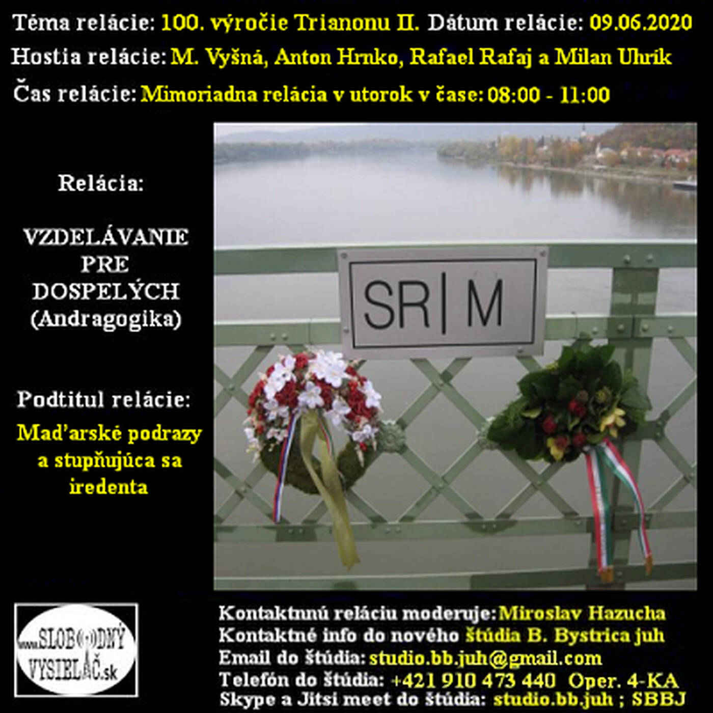 Vzdelávanie pre dospelých 201 - 2020-06-09 100. výročie Trianonu II. episode artwork
