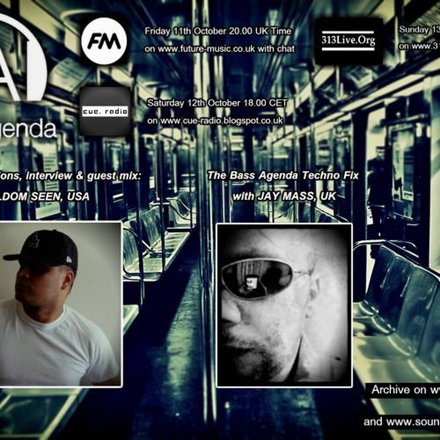 Bass Agenda 64: Parts 2 & 3 Guest mix from Seldom Seen and Techno Fix with Jay Mass episode artwork