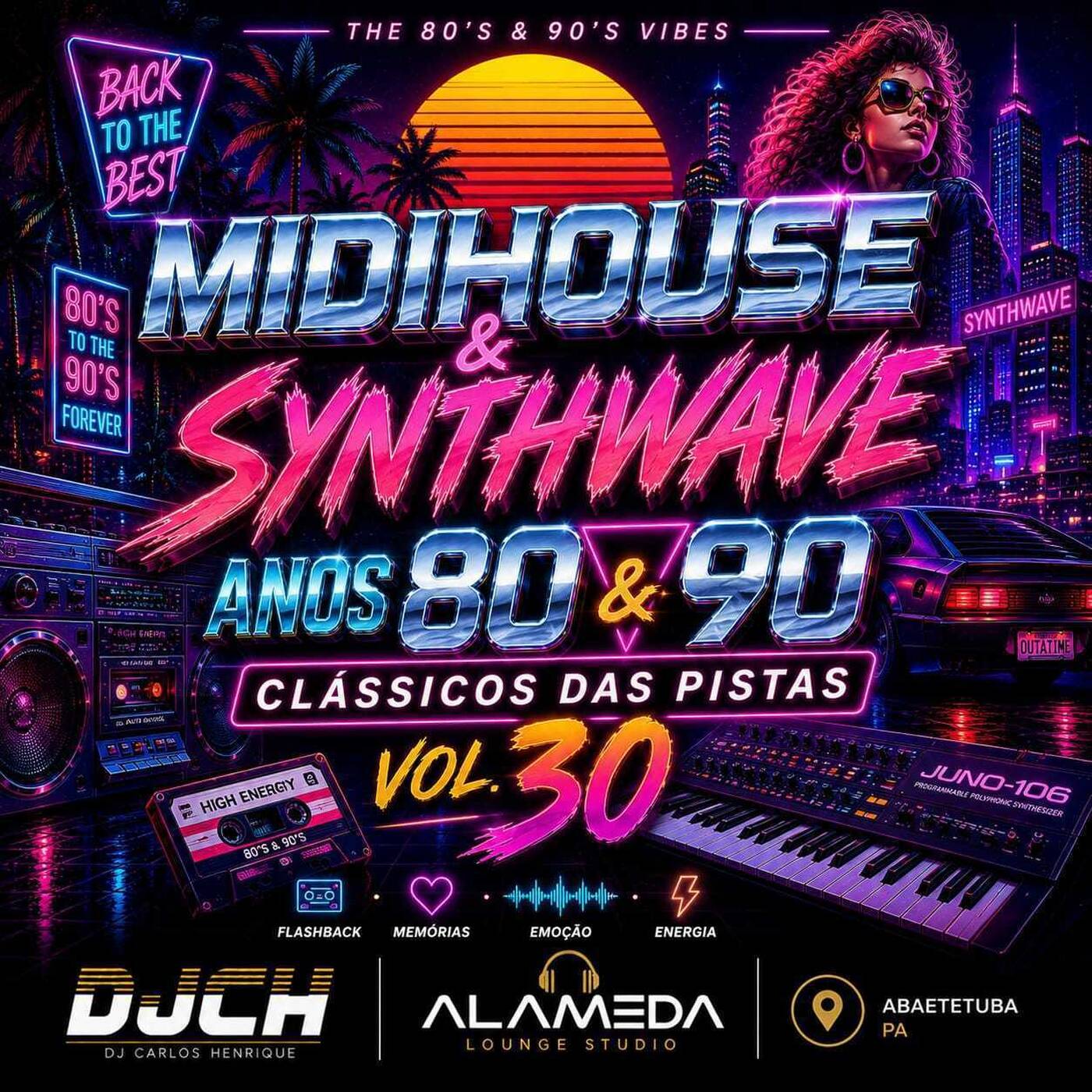 MIDI HOUSE & SINTHY WAVE 80 90 CLÁSSICOS DAS PISTAS VOL 39 episode artwork