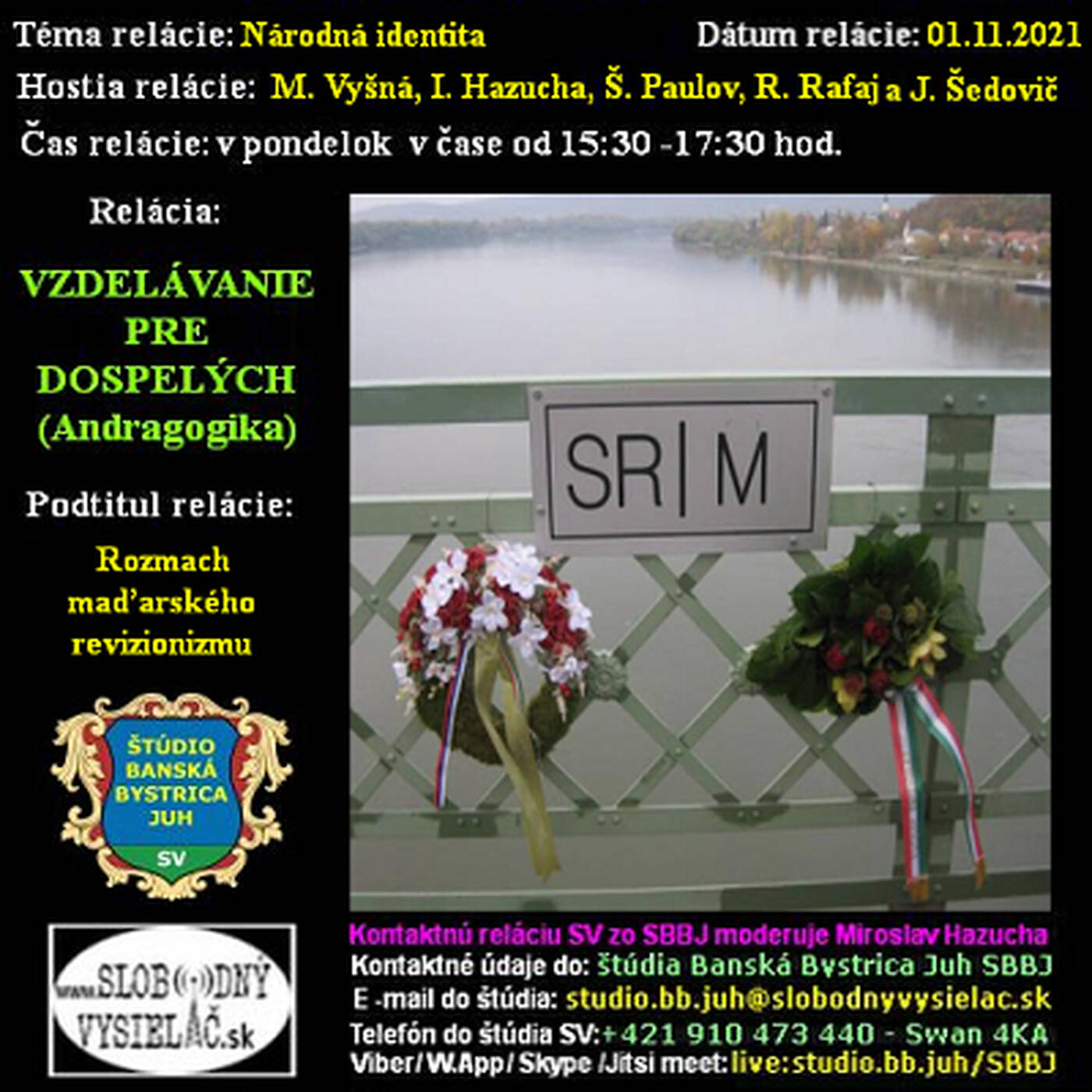 Vzdelávanie pre dospelých 272 - 2021-11-01 Národná identita episode artwork