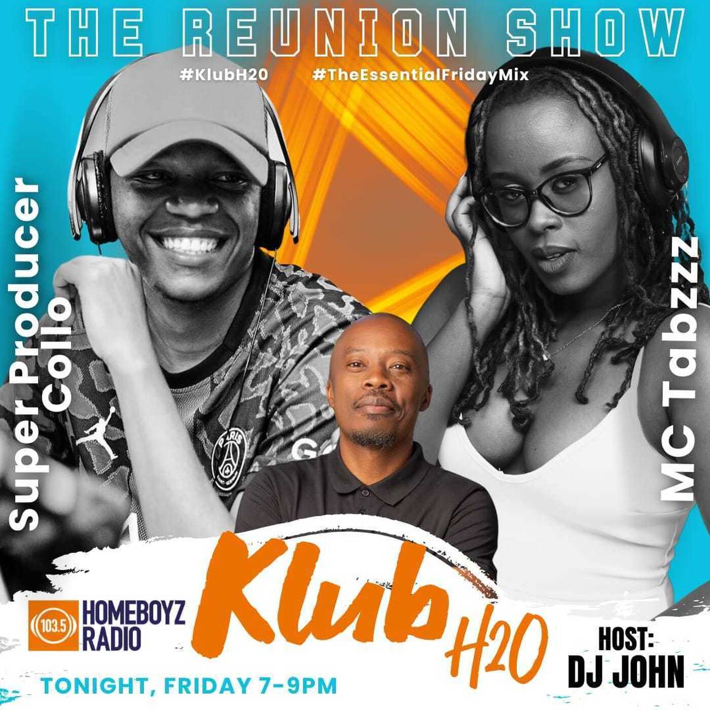 EP 31: THE ESSENTIAL FRIDAY MIX ON KLUB H20 FT TABZZ 23082024|HOMEBOYZ RADIO|AFROBEATS episode artwork