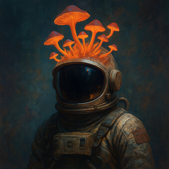 Astronauts on shrooms