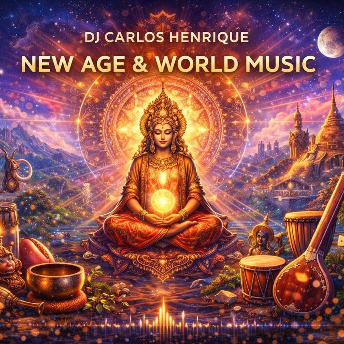NEW AGE & WORLD MUSIC MYSTIC WAVES DJ CARLOS HENRIQUE episode artwork