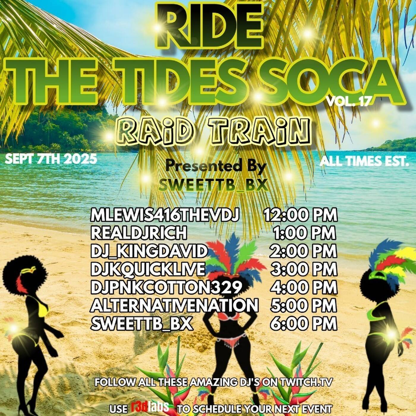 RIDETHETIDESSOCARAIDTRAINVOL.17 Presented By @sweettb_bx 3-4PMEST‼️(SEP 06, 2025) episode artwork