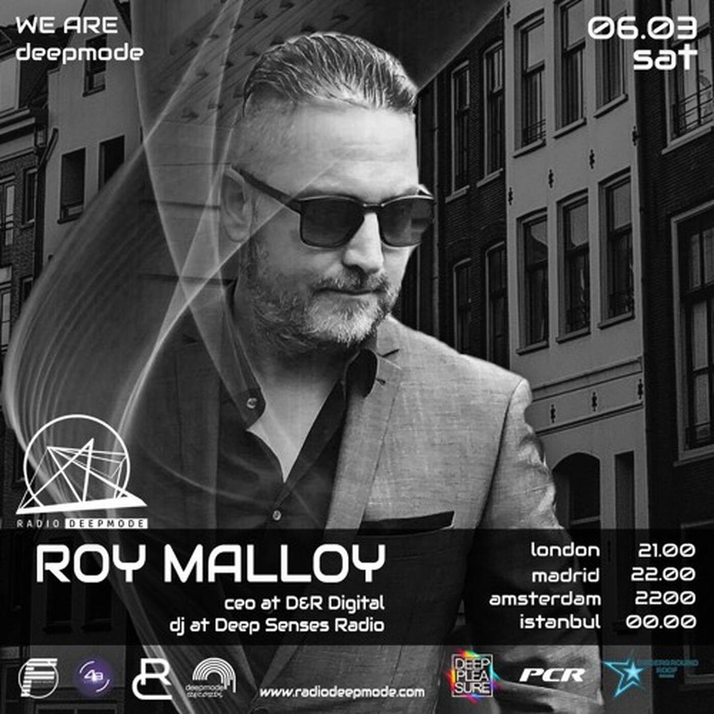 ROY MALLOY - WE ARE DEEPMODE #001 episode artwork
