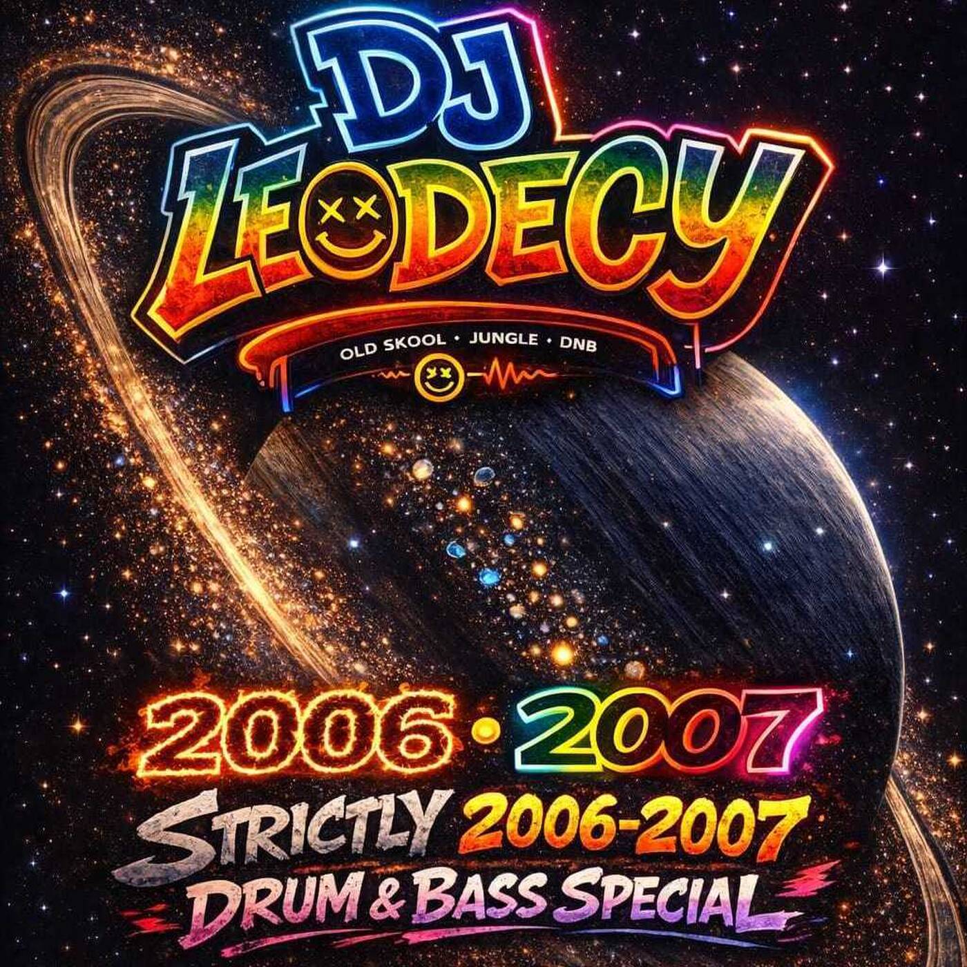 Leodecy Live, 14.2.26, 2-4pm, 2006 to 2007 DnB Set episode artwork