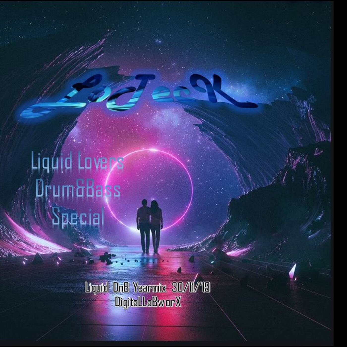 Liquid Lovers Drum and Bass Yearmix Dec'19 episode artwork