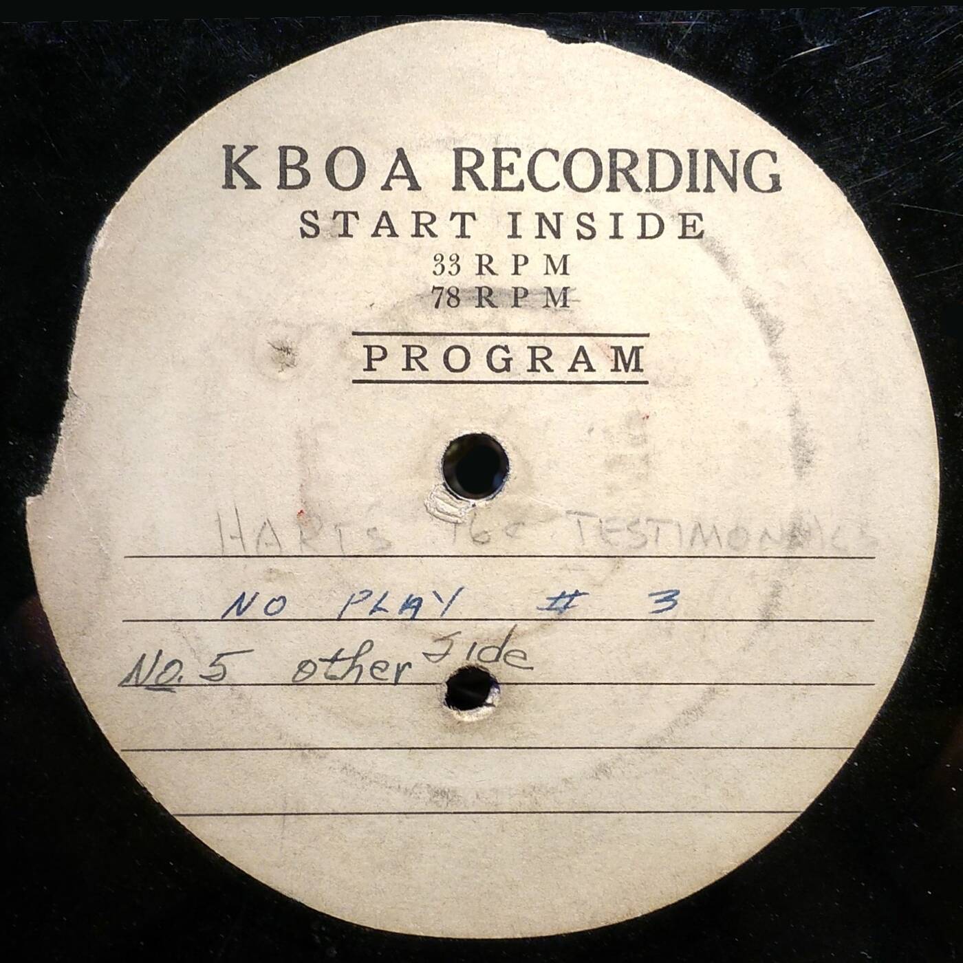 Acetate Commercials - Hart's Stay Fresh Bread (KBOA Radio Recording) episode artwork