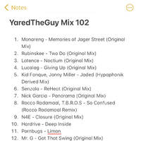 YaredTheGuy Mix 102 by Yaredtheguy