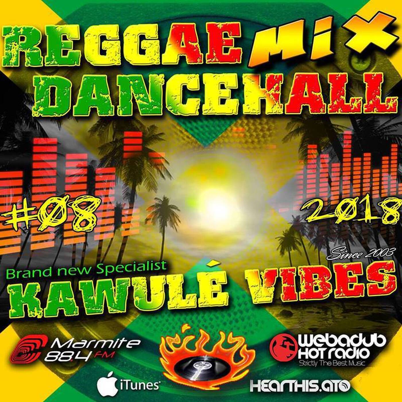 #08 2018 Reggae Dancehall Kawulé Vibes Radio Show