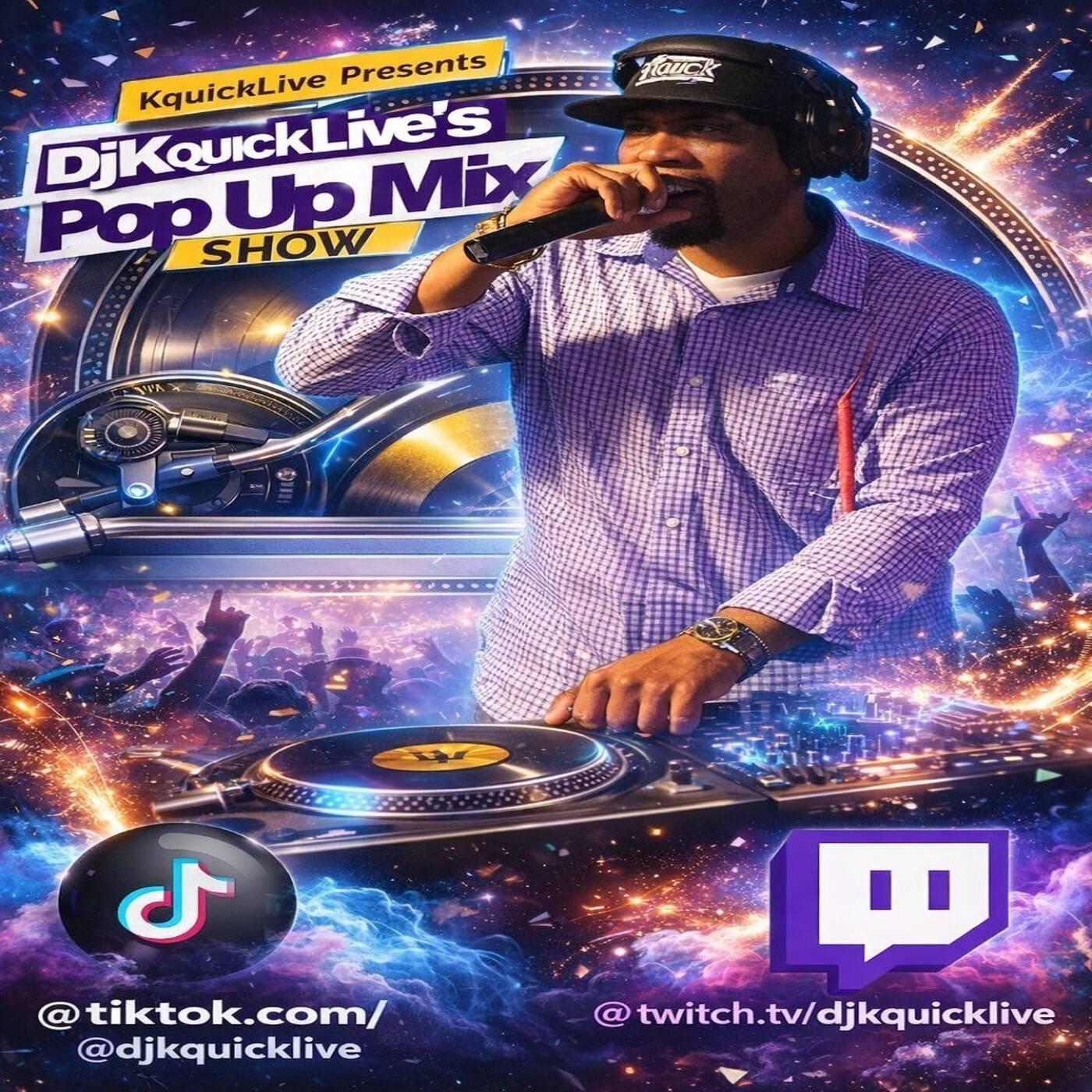 DJKQUICKLIVE’S POP UP MIX SHOW⚡IT’S ALL ABOUT THE MUSIC 7-8PMEST‼️ | @djkquicklive IN THE MIX (JUNE 23, 2026) episode artwork