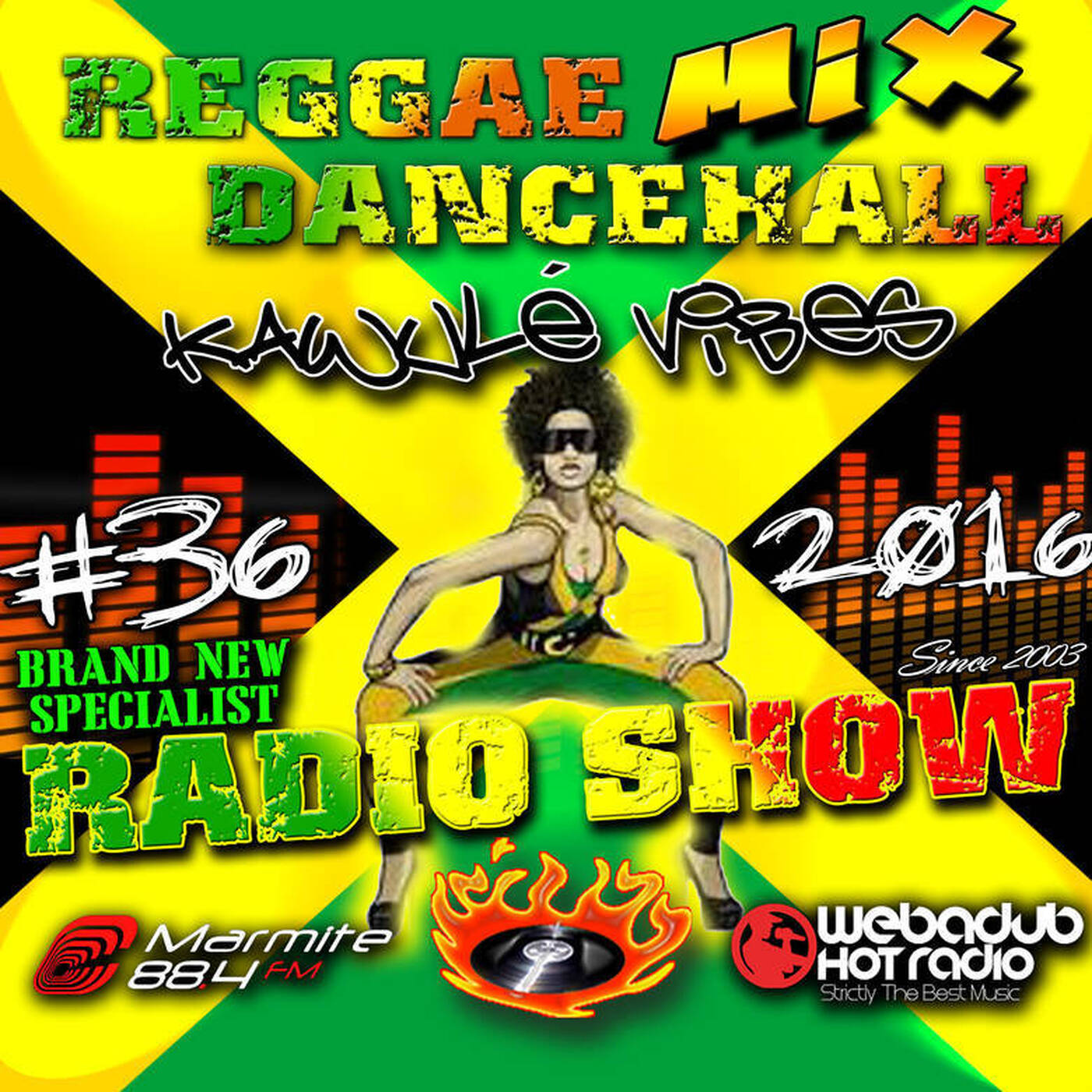 12.11.2016 Reggae Dancehall Kawulé vibes Radio Show #36-2016