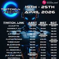 The ClubHouse by DJ FrankEC on the TDJ's Techno Raid Train (4-23-26) by DJ FrankEC