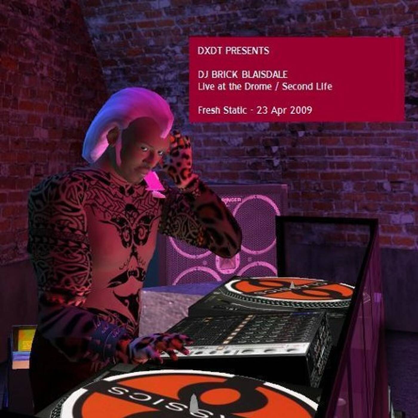 Brick Blaisdale - Fresh Static live at the Drome (SL) - Apr 23 2009 episode artwork