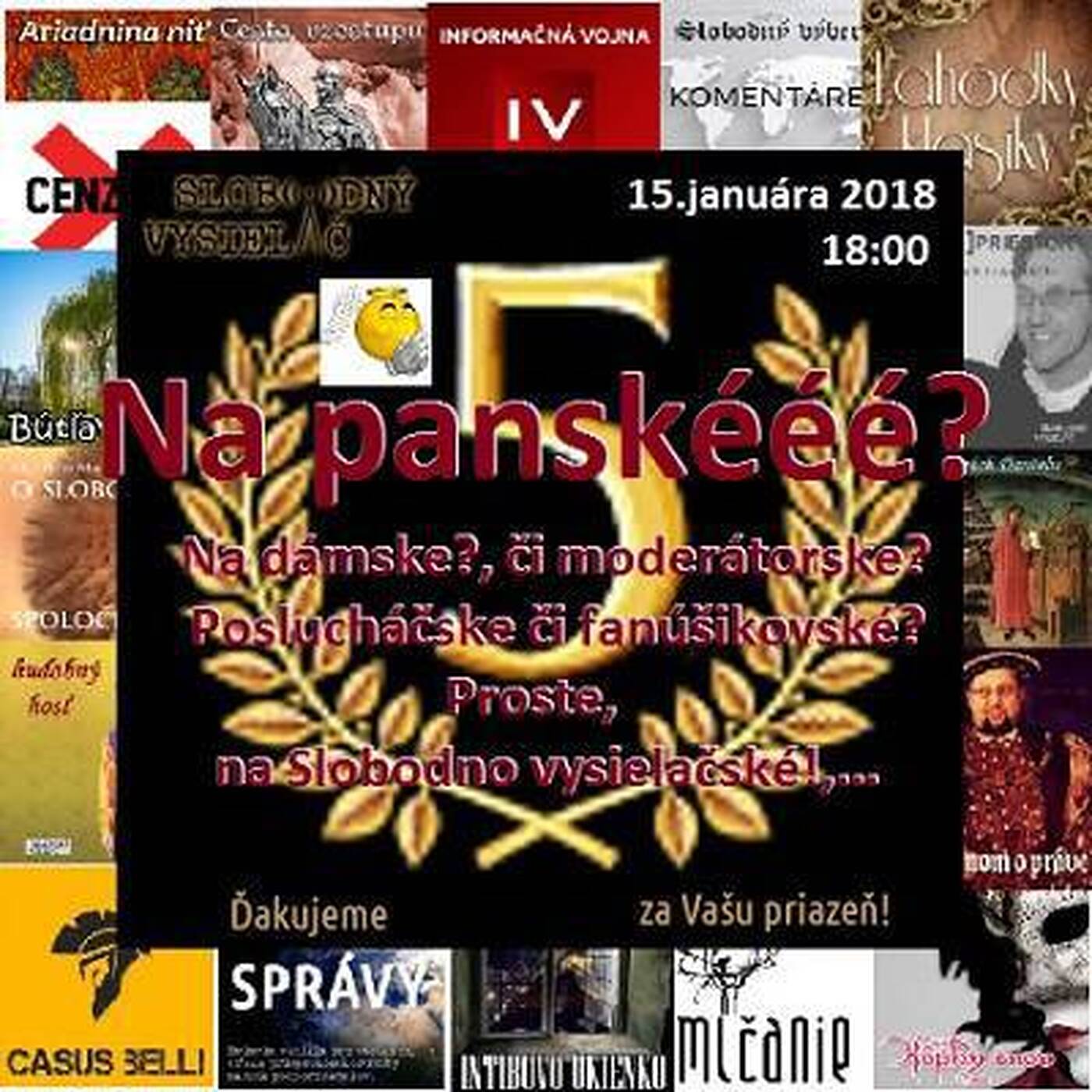 Na panské - 2018-01-15 humoristický týždenník 02/2018 episode artwork