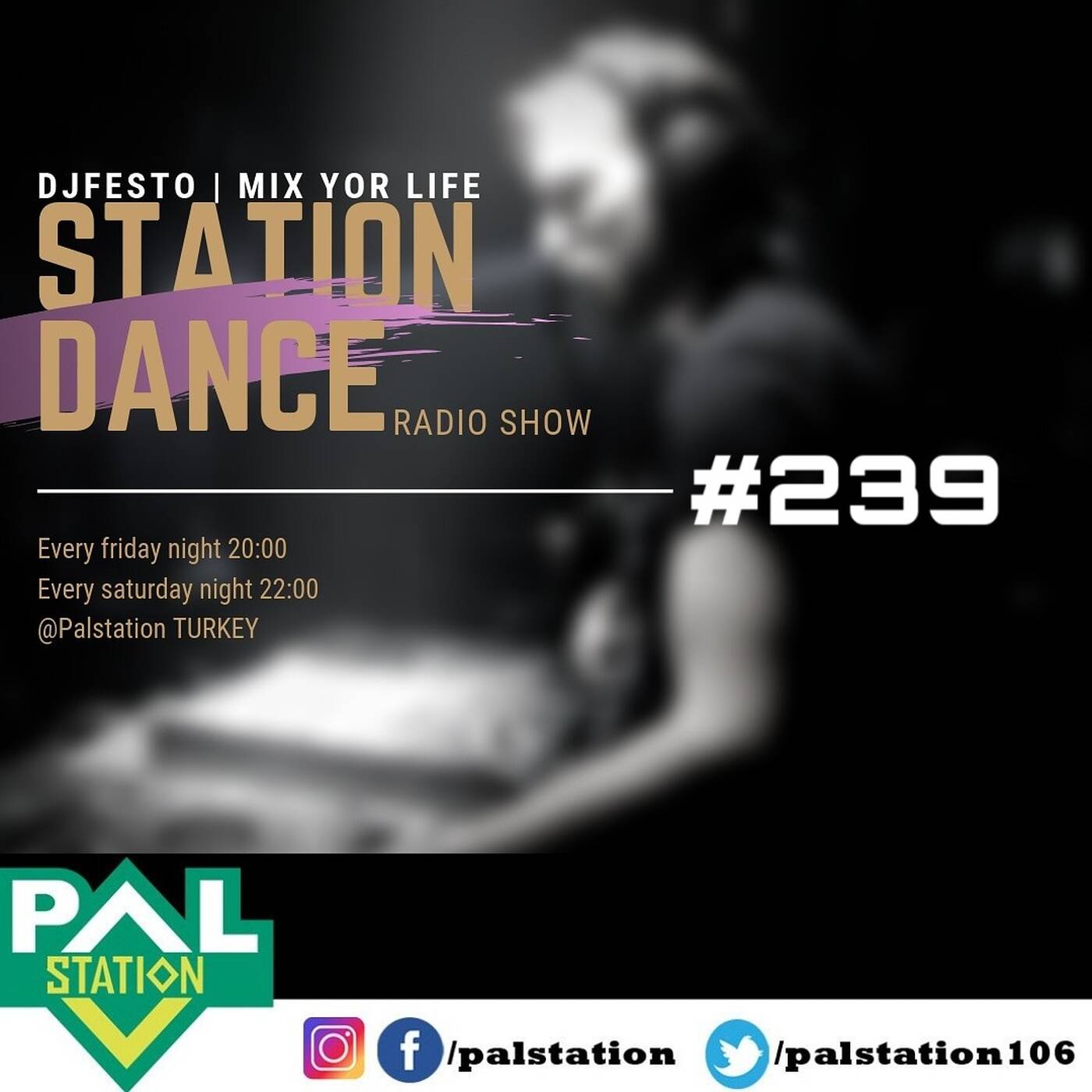 STATIONDANCE #239 - 25 EKIM Part1 - DJFESTO episode artwork