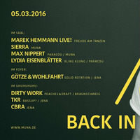 TKR Dj-Set at Back Tn The Forest - 05.03.2016 @Muna - Dubwise, Drum&amp;Bass &amp; Jump Up by TKR Art // blackeightytwo