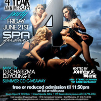 SPA 4 YEAR ANNIVERSARY by DJ YOUNG K