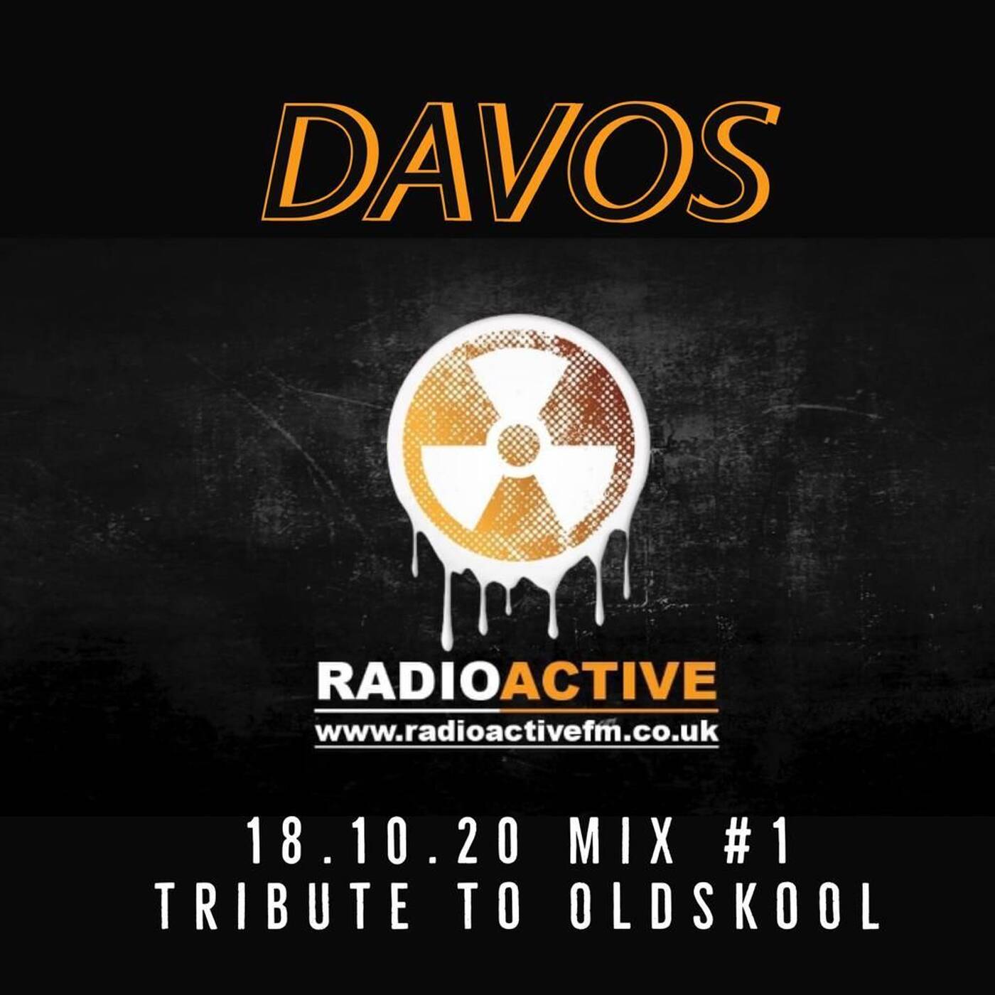 Davos Live on www.radioactivefm.co.uk - Debut - Old School Tribute 18-10-2020