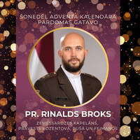 72. psalms | Adventa kalendārs | RML S10E17 | Rinalds Broks | 17.12.2024 by Radio Marija Latvija