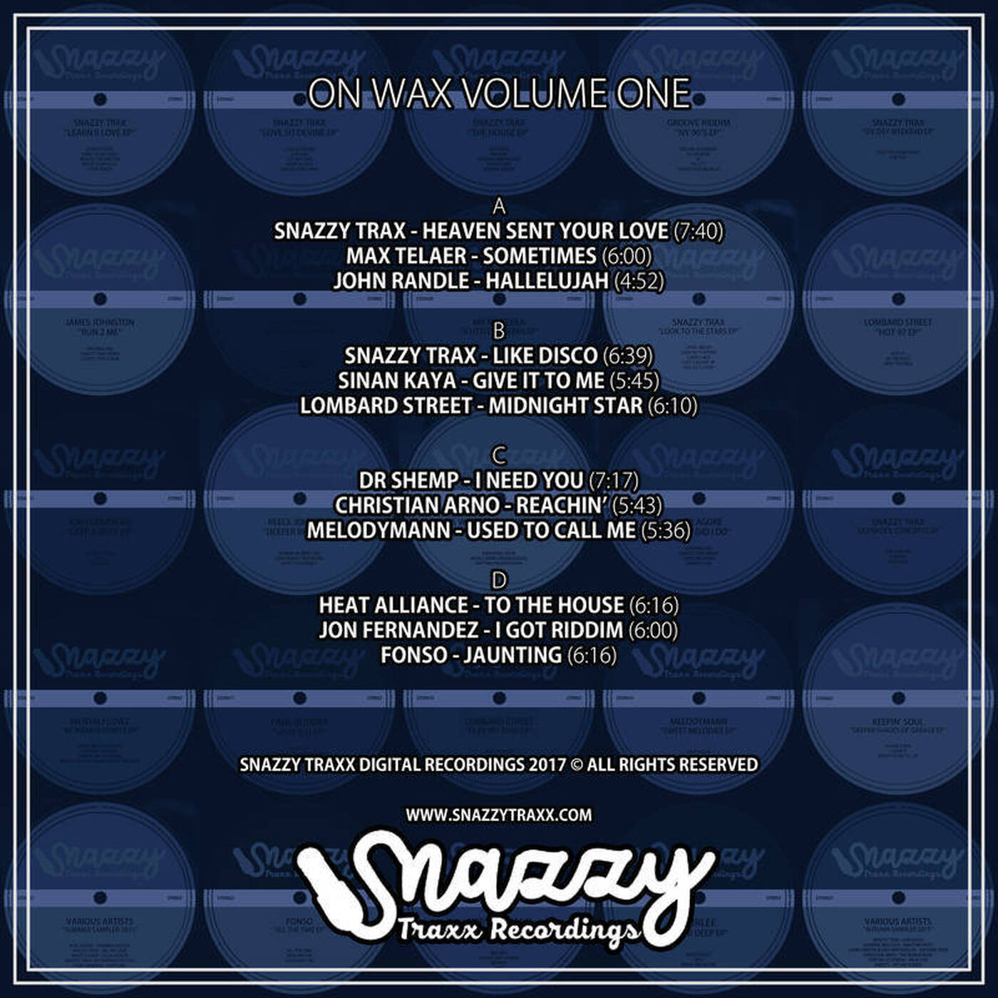 #SNAZZYTRAXX ON WAX (VOLUME ONE) #Vinyl episode artwork