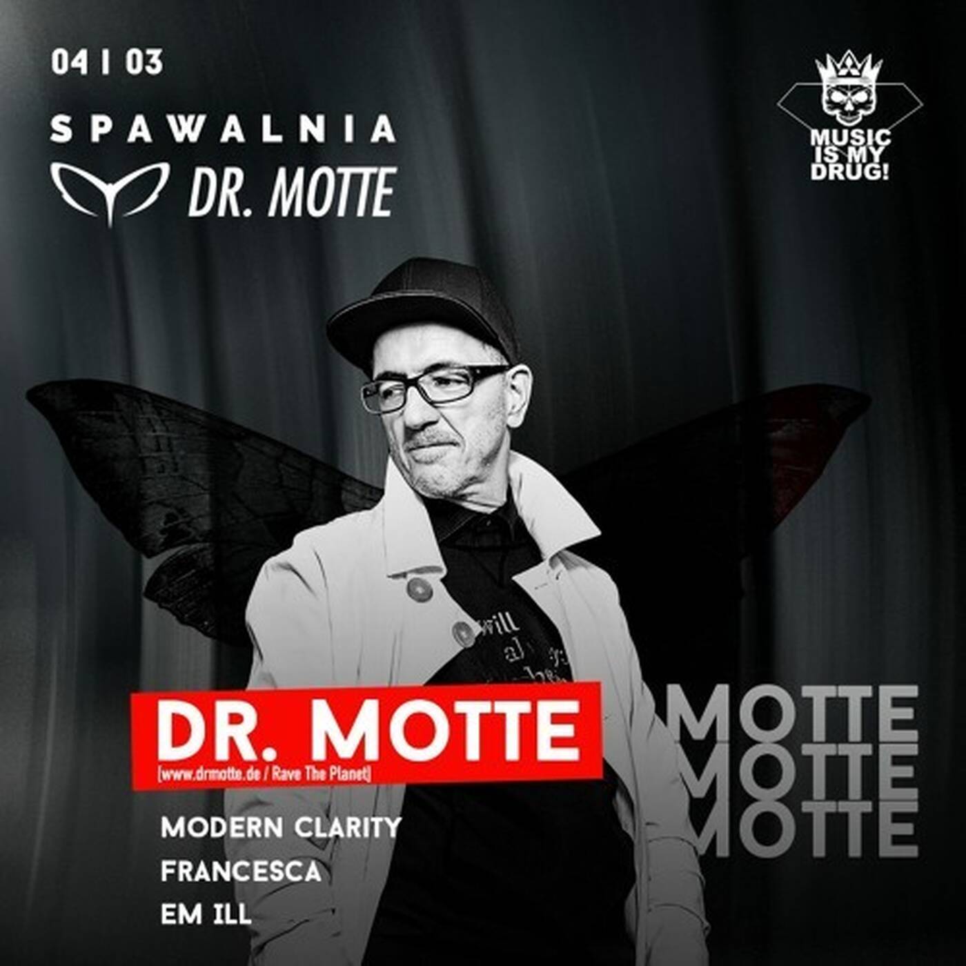 Dr. Motte Techno Mix Club Spawalnia Warschau March 5 2022 Master episode artwork